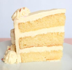 Pastel Vainilla Tres Capas - Receta Bizcocho 3 Capas