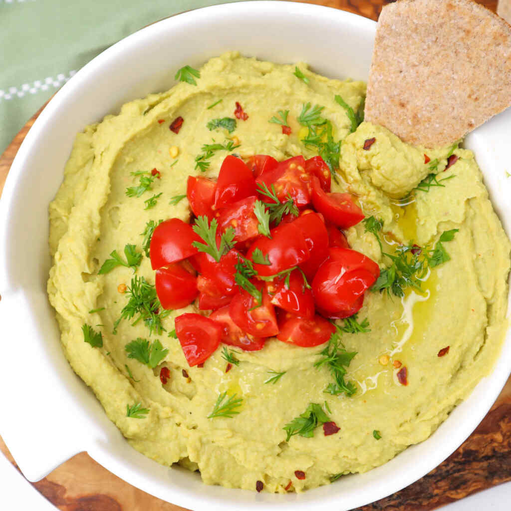 Avocadohummus