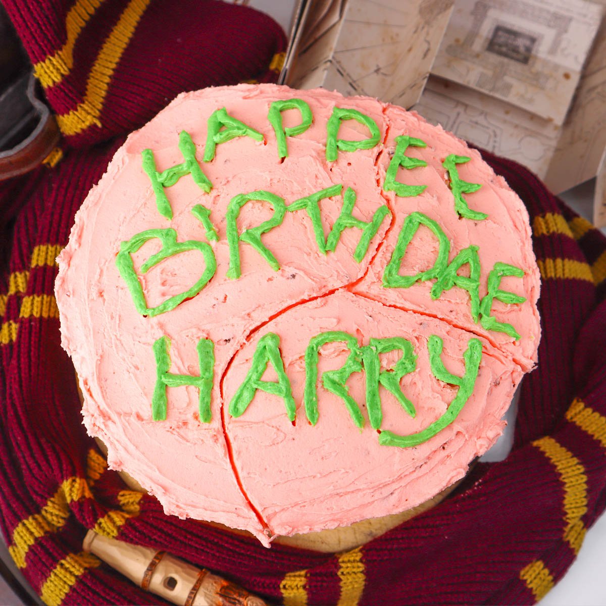 Harry Potter-verjaardagstaart