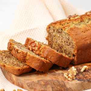 Bananen- en walnotenbrood