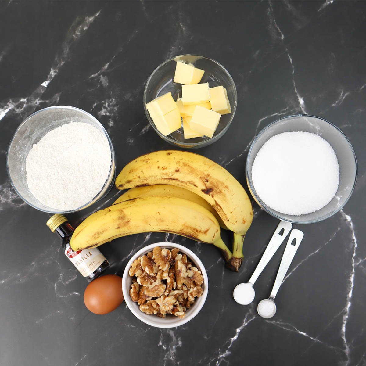 Bananen- en walnotenbrood