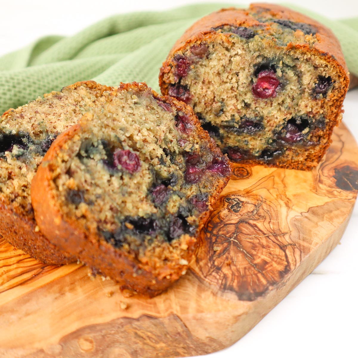 Blueberry Banana Bread
