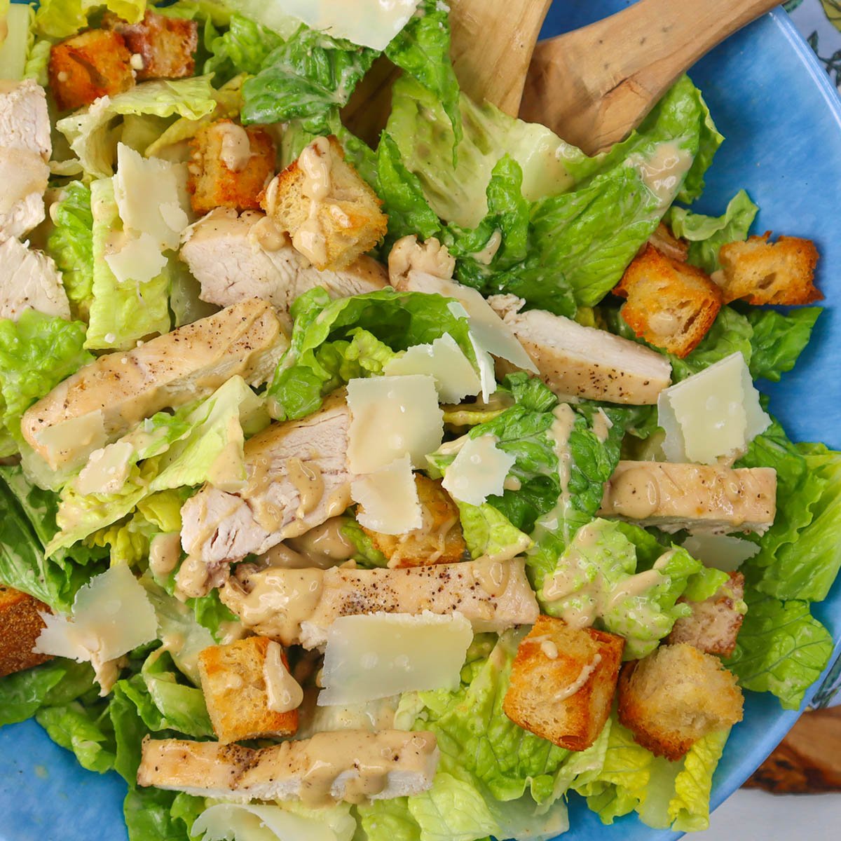 Salada Caesar de Frango