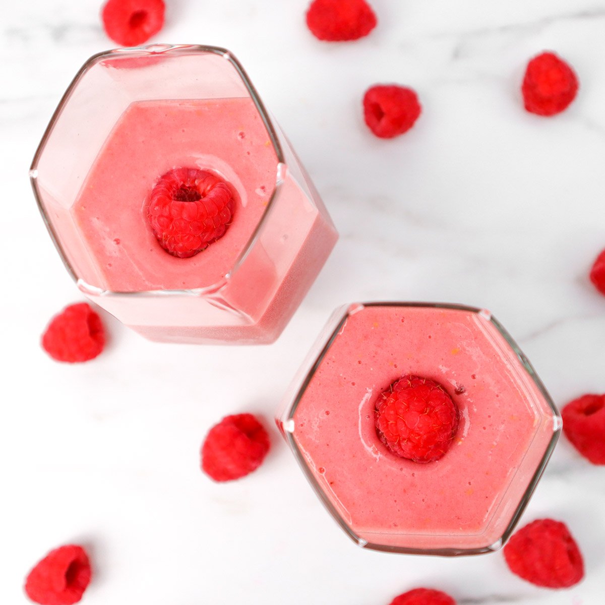 Smoothie framboise-banane