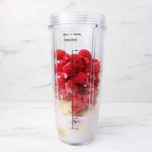 Smoothie framboise-banane