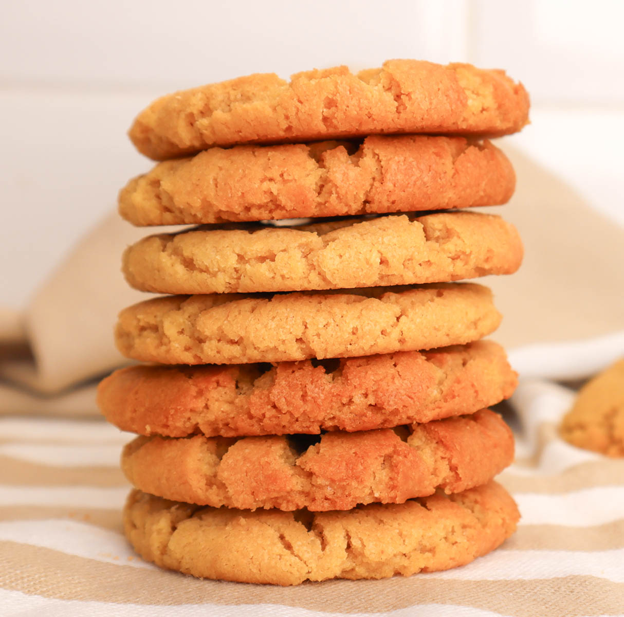 Peanut Butter Crinkle Cookies