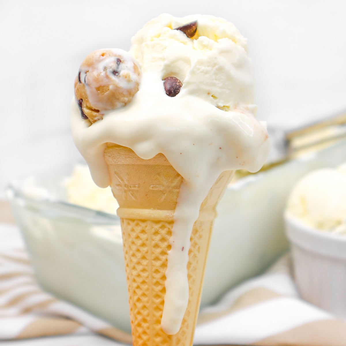 Chocolate Chip Cookie Dough Ice Cream