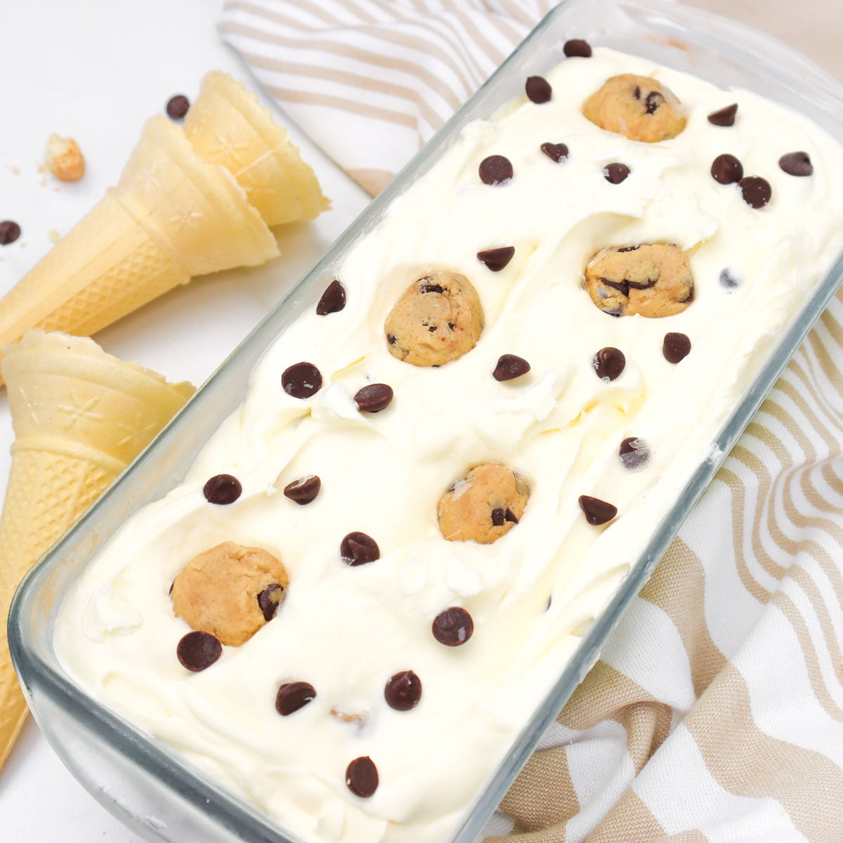 Chocolate Chip Cookie Dough Ice Cream