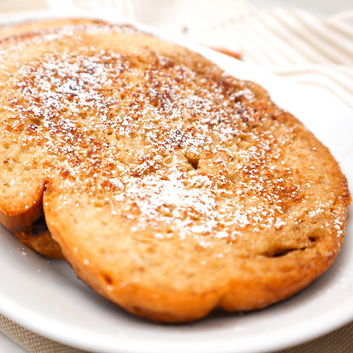 Tostadas francesas de pan de jengibre