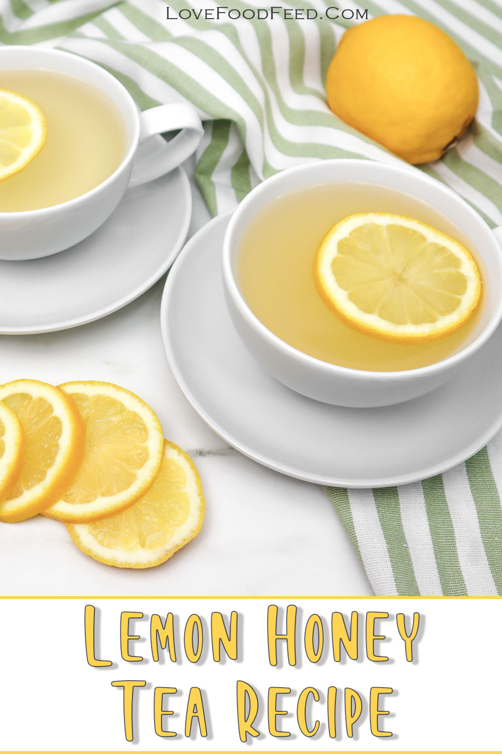 Easy Lemon Honey Tea Recipe | 3-Minute Hot Drink