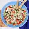 Mediterraner Pastasalat
