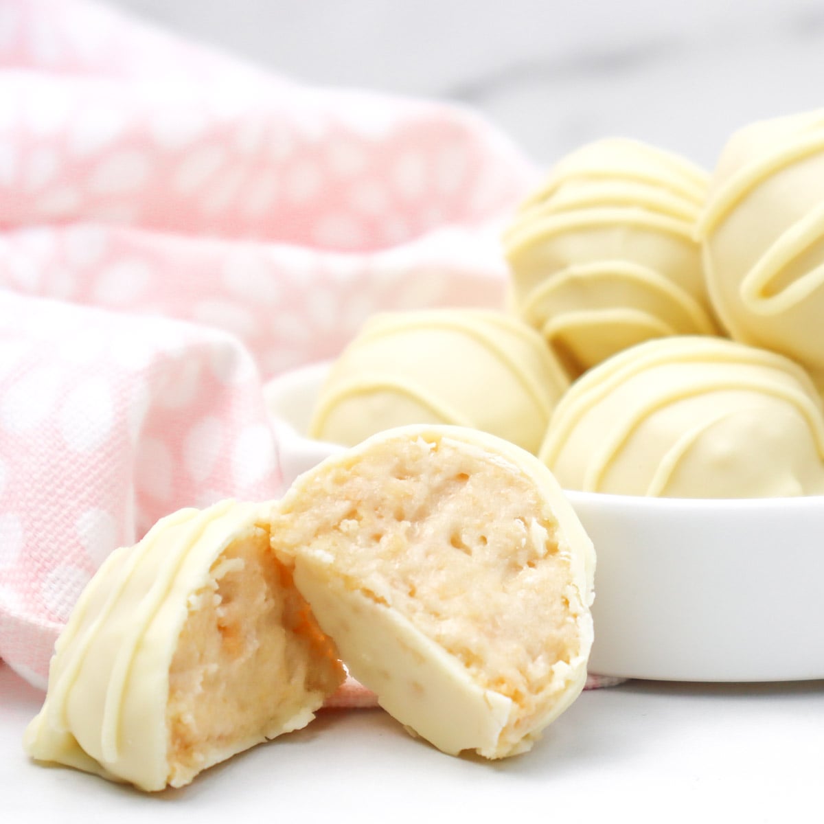 Vanilla Shortbread Truffles