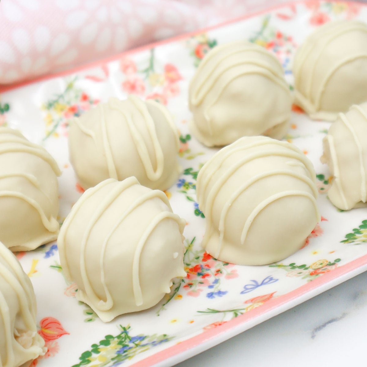Vanilla Shortbread Truffles