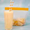 Paquetes de comida preparada para congelar con sabor a batido tropical
