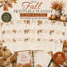 Free Fall Printable Planner